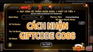 Cách nhận giftcode giftcode