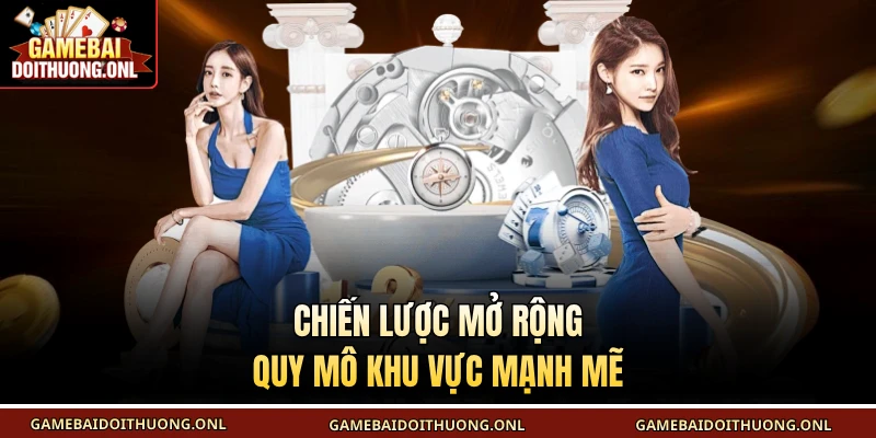 Chiến lược mở rộng quy mô khu vực mạnh mẽ